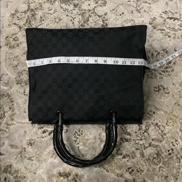 Authentic GUCCI BAMBOO canvas tote bag🎋🎋FREE SHIP❣️ - Picture 15 of 16